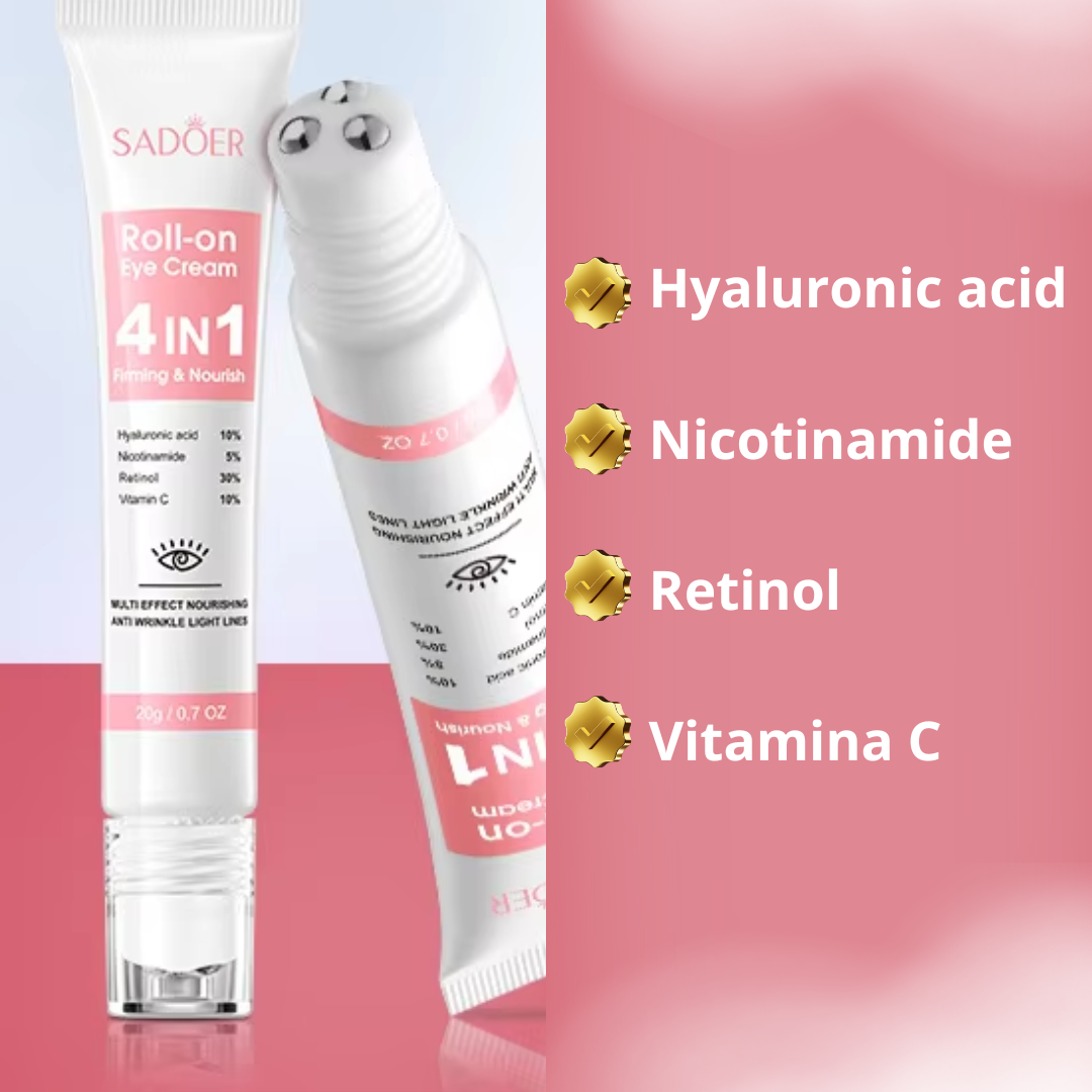 Crema Contorno De Ojos Anti Arrugas en Roll On - NovaLift© (Compra 1 Lleva +1 Gratis)