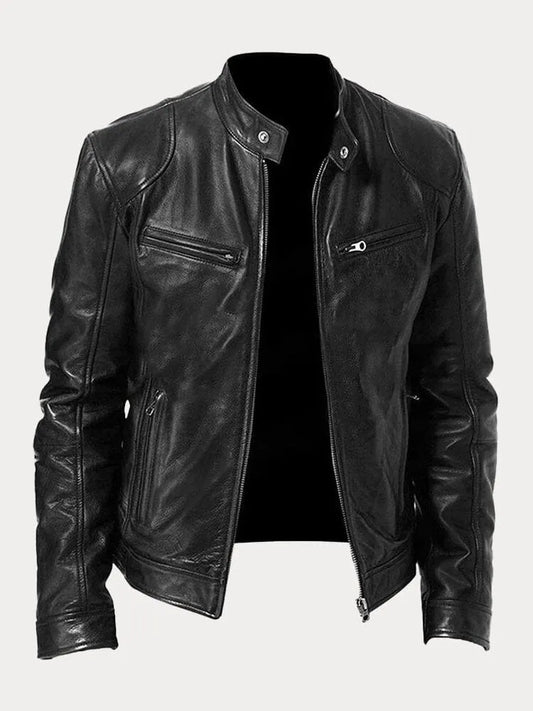 VARDEN JACK™ | Chaqueta de Cuero Casual