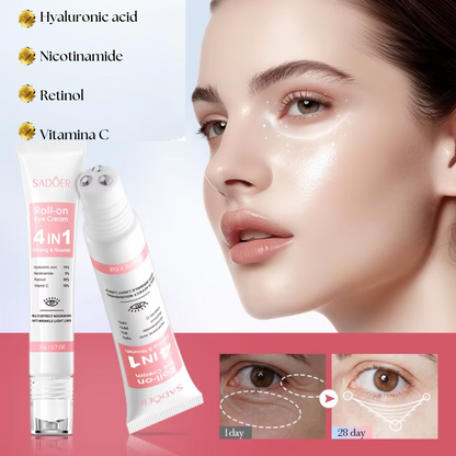 Crema Contorno De Ojos Anti Arrugas en Roll On - NovaLift© (Compra 1 Lleva +1 Gratis)